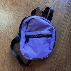 BP Purple Mini Nylon Backpack